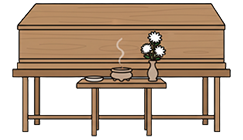 棺のイラスト