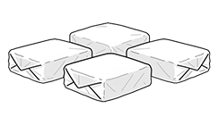 ドライアイスのイラスト